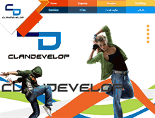 Tablet Screenshot of clandevelop.com.br